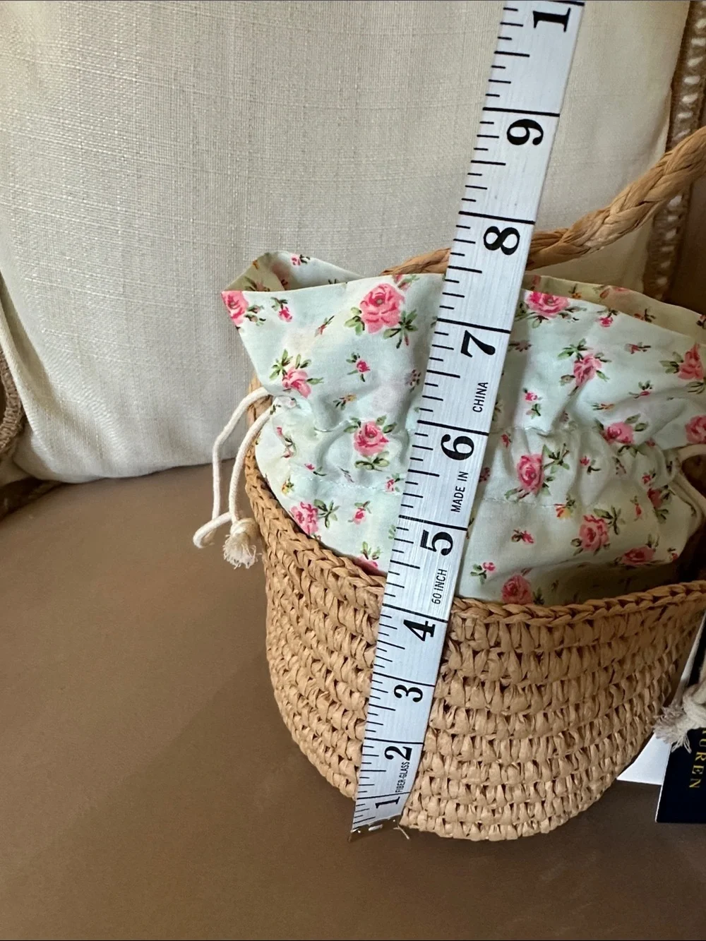 Polo Ralph Lauren woven Canvas Bucket bag  - Kids